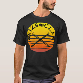 Funny Pottery Pun Seize the Clay Retro Sun T-Shirt
