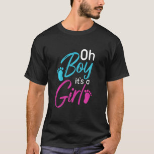 Funny Pregnancy Gender Reveal It S A Girl T-Shirt