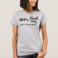Funny Pregnancy Gift for Mum of Baby & Food Baby
