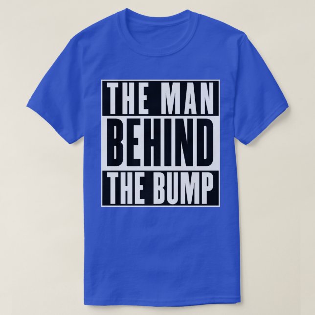 Funny pregnancy pregnant epecting dad father daddy T-Shirt (Design Front)