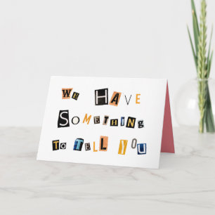 Funny Pregnancy reveal announcement Grandmother