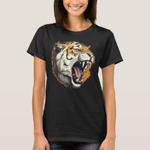 Funny prehistoric Sabertooth for Animals and Mammo T-Shirt