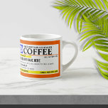 Funny Prescription 6oz. Espresso Mug<br><div class="desc">Add a name to this funny "prescription" espresso mug for a perfectly unique gift idea! Or,  fill your own prescription for a little something for yourself.</div>
