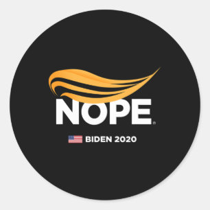 Funny President Donald Trump 2024 Classic Round Sticker