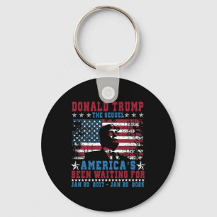 Funny President Donald Trump Inauguration Day 2025 Key Ring