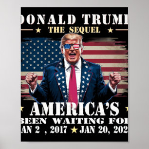 Funny President Donald Trump Inauguration Day 2025 Poster