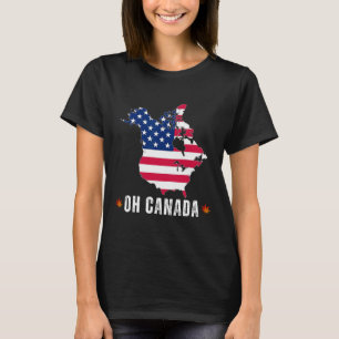 Funny President Donald Trump Oh Canada Usa America T-Shirt