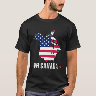 Funny President Donald Trump Oh Canada Usa America T-Shirt