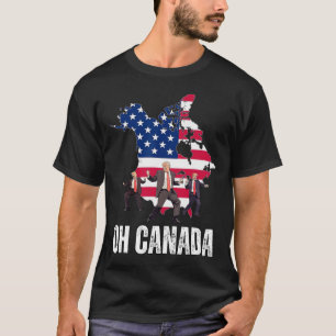 Funny President Donald Trump Oh Canada Usa America T-Shirt