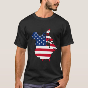 Funny President Trump Saying Oh Canada Map America T-Shirt