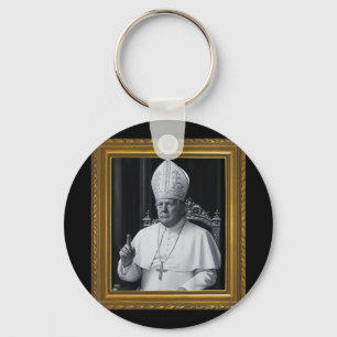 Funny President Trump Wants To Be The Next Pope Ch Key Ring