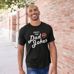 Funny Press for Dad Jokes T-Shirt