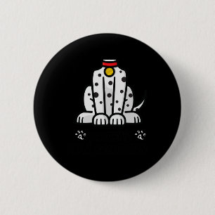 Funny Pretend I'm A Dalmatian Dog Lazy Halloween 6 Cm Round Badge