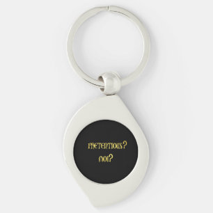 Funny Pretentious Joke Key Ring