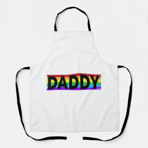Funny Pride Daddy - Proud Gay Lesbian LGBT Gift Fa Apron