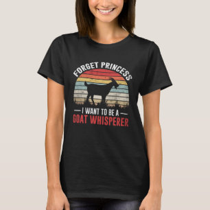 Funny Princess Goat Whisperer Tee Vintage Farmer R