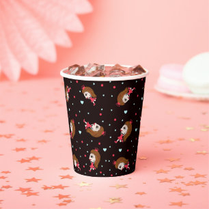 Funny princess paper cups