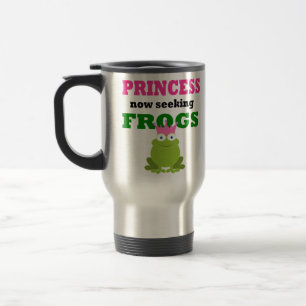 Funny Princess Travel Mug