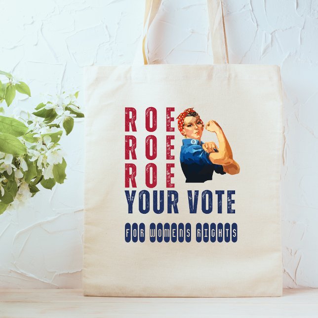 Funny Pro Choice Retro Feminist Political Cartoon  Tote Bag (Creator Uploaded)
