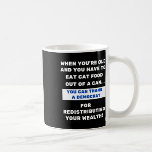 Funny Pro Republican Anti Democrat Political Cat F Coffee Mug