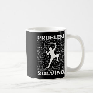 Funny Problem Solving Climber Rock Climbing Boulde Coffee Mug