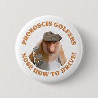 Funny Proboscis Monkey Golf Lovers 