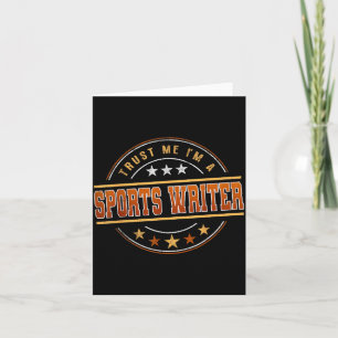 Funny Profession Quote Im A Srts Writer Card