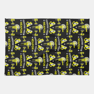 Funny Professional Builder Tea Towel