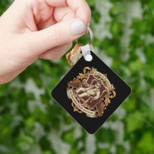 Funny Professional Loafer Sloth In Otio Et Digni Key Ring