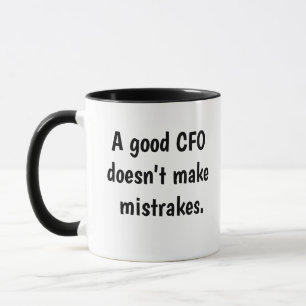 Funny Profound Famous CFO Mug Quote Joke
