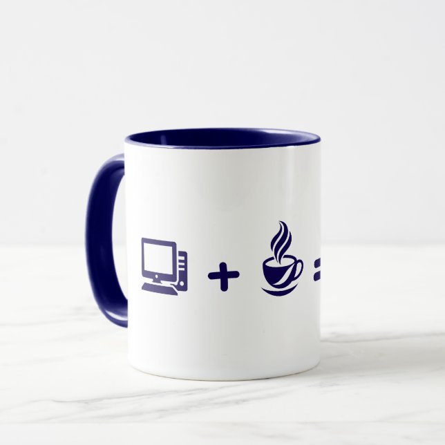 Funny Programmer Code Coffee Mug - Software Engine (Front Left)