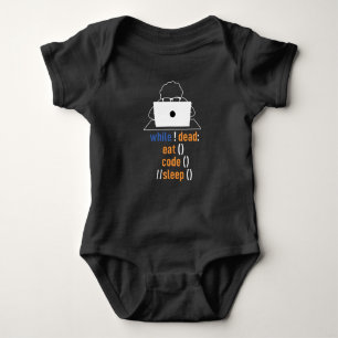 Funny Programmer Coder Computer Science Baby Bodysuit