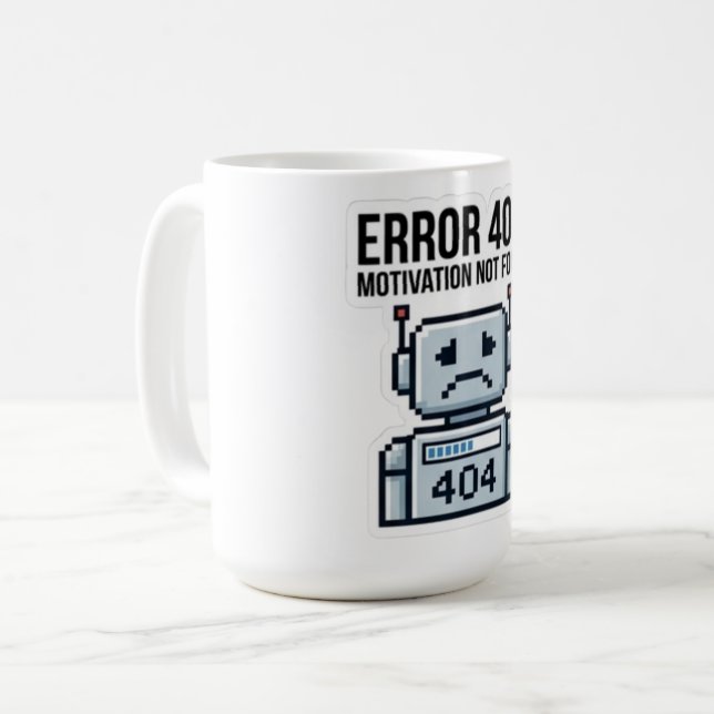 Funny Programmer Coffee Mug - Tech Humour Gift (Front Left)