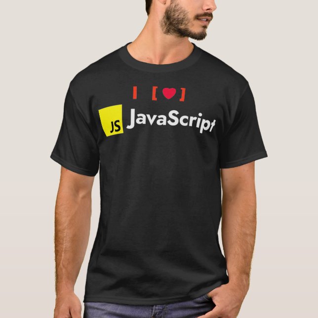 Funny Programmer - JavaScript is Hell Premium  T-Shirt (Front)