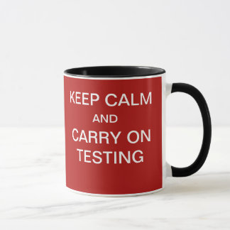 Funny Project Team Gift Go Live Testing Quote Joke Mug