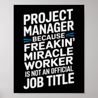 Funny Property Manager Wall Art