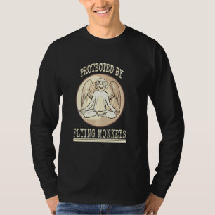 Funny Protected Wizard Wicked Witch Get My Flying T-Shirt