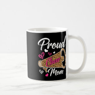 Funny Proud Cheer Mum Leopard Mothers Day Women Coffee Mug