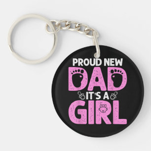 Funny Proud New Dad Gift For Men Father's Day It's Key Ring