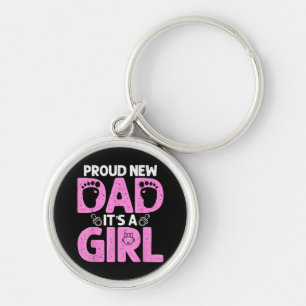 Funny Proud New Dad Gift For Men Father's Day It's Key Ring