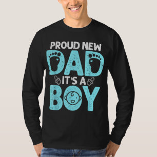 Funny Proud New Dad Gift For Men Father's Day It's T-Shirt