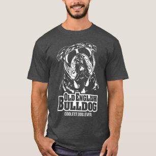 Funny Proud Old English Bulldog coolest dog ever d T-Shirt