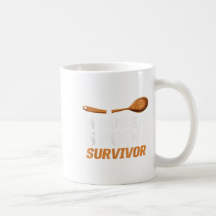 Funny Proud Wooden Son Survivor Men Women Toddler  Coffee Mug