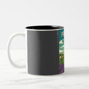 Funny Provence France 5 Star Review Travel Poster Two-Tone Coffee Mug