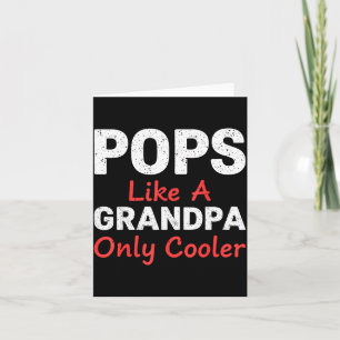 Funny Ps Grandpa Cooler From Grandkids Father's Da Card