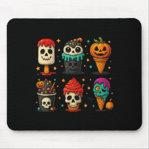 Funny Psicle Summer Horror Halloween Ice Cream Sum Mouse Pad