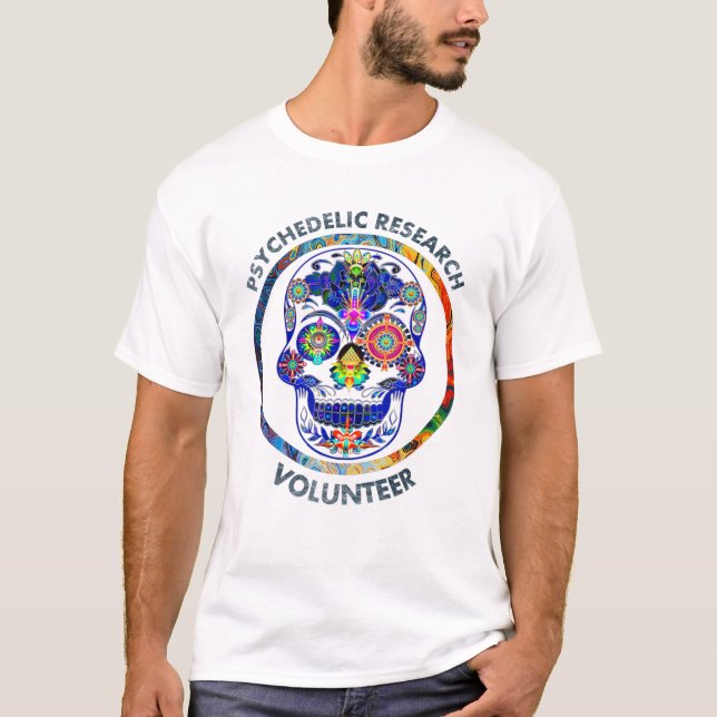 Funny psychedelic research T-Shirt (Front)