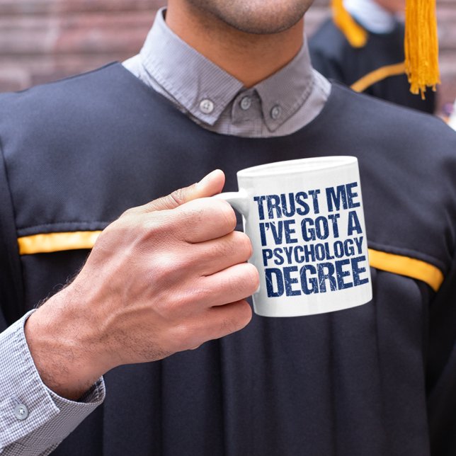 Funny Psychology Graduation Coffee Mug (Creator Uploaded)