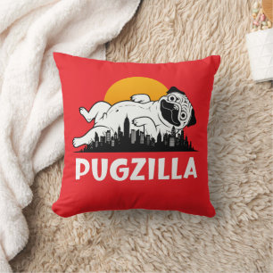 Funny Pug Dog Cushion