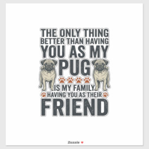 Funny Pug Family Friend Vintage Engraving Shirt De